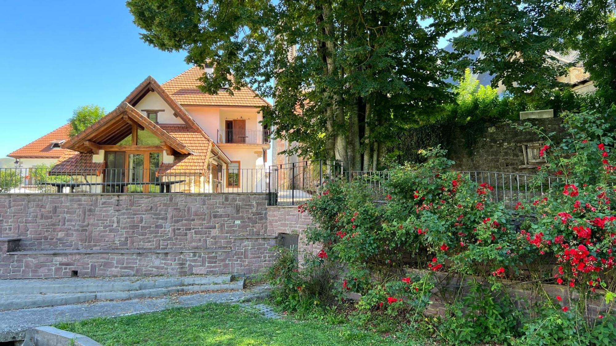 Casa Rural Roncesvalles Espinal-Auzperri Buitenkant foto